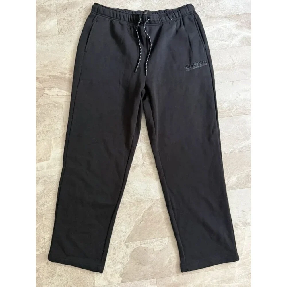 COSTCO Kirkland Sweatpants BLACK Men’s Large Women’s XL